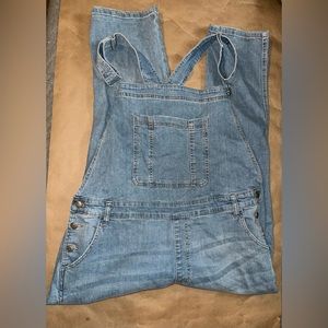 Denim overalls
